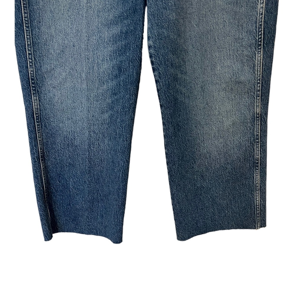 Boyish The Mikey High Rise Wide Leg Jeans in Starfight (30) - Picture 7 of 15